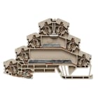 WEIDMULLER - Borne paso 3 pisos ZMAK 2.5 beige