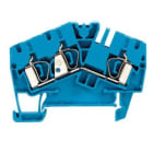 WEIDMULLER - Borne paso ZDU 4-2/3 AN azul