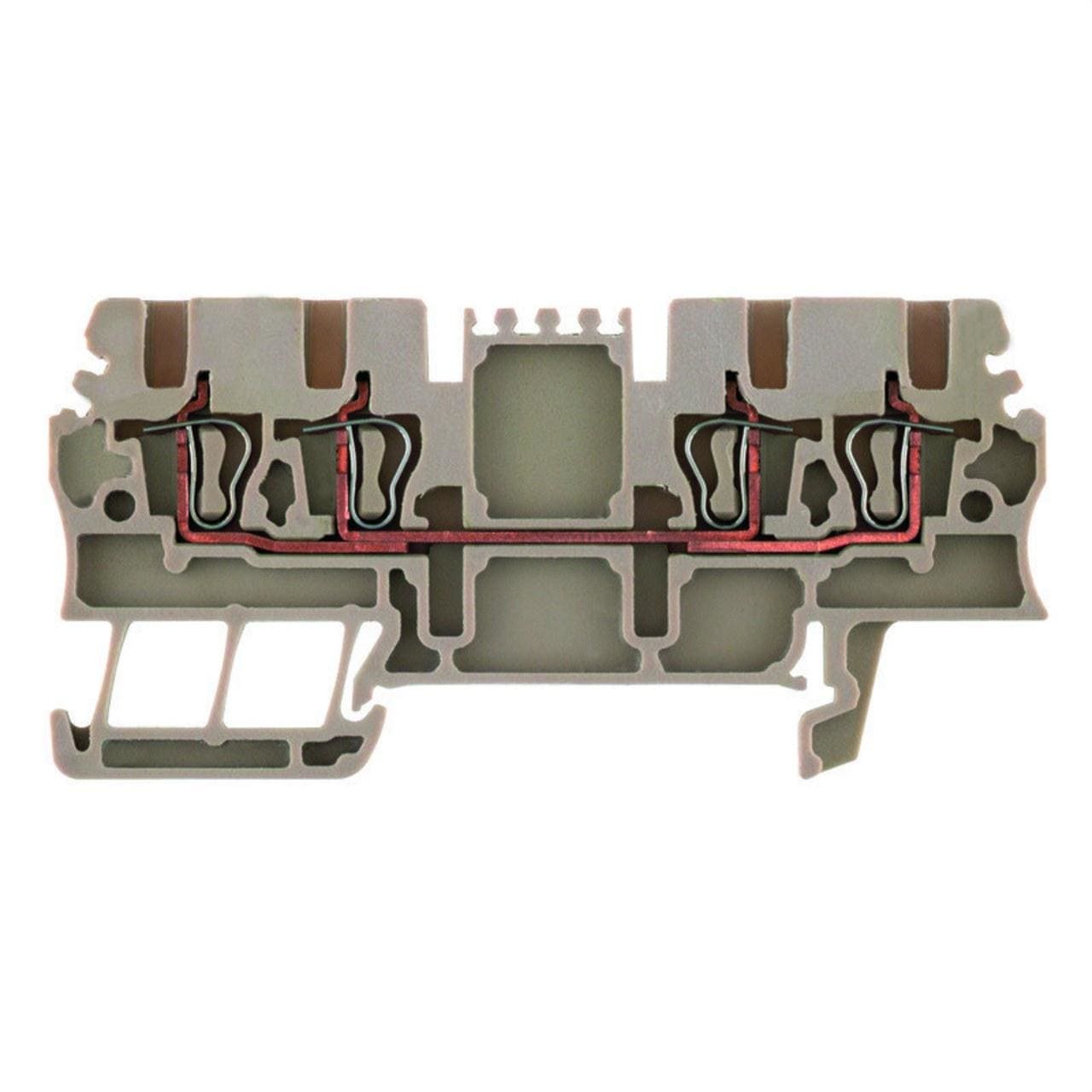 WEIDMULLER - Borne paso ZDU 1.5/4 AN beige