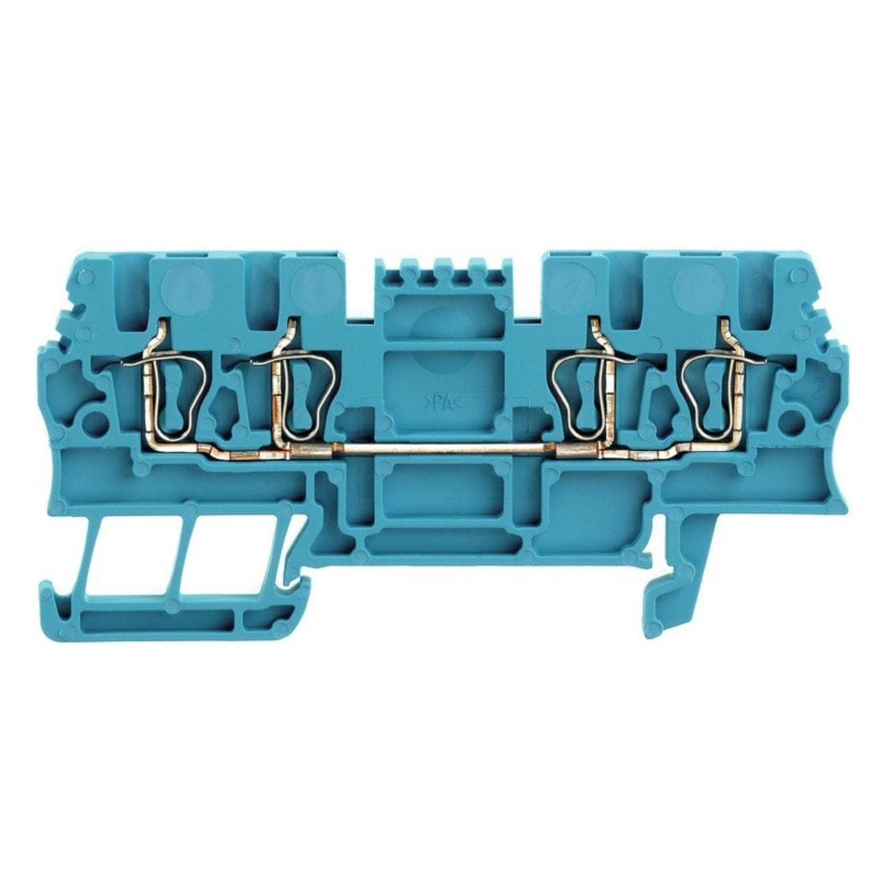 WEIDMULLER - Borne paso ZDU 1.5/4 AN azul