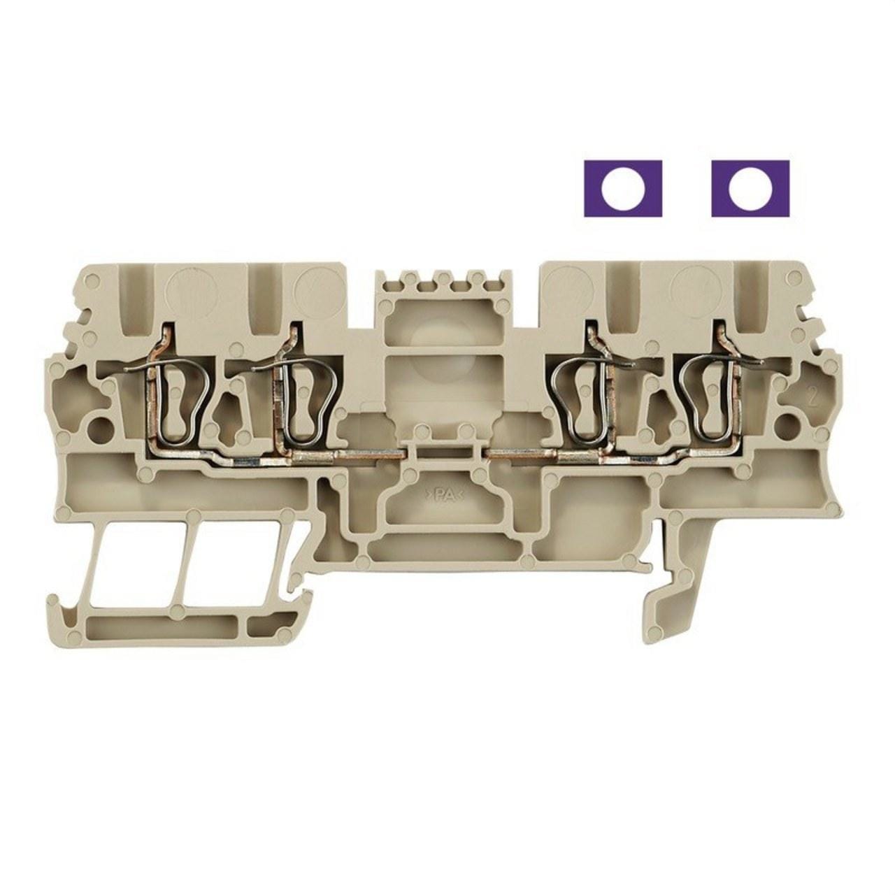 WEIDMULLER - BORNE ZDU 1.5/2X2AN