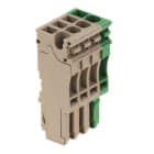 WEIDMULLER - Borne ZP 2,5/1AN/4 GN/BE