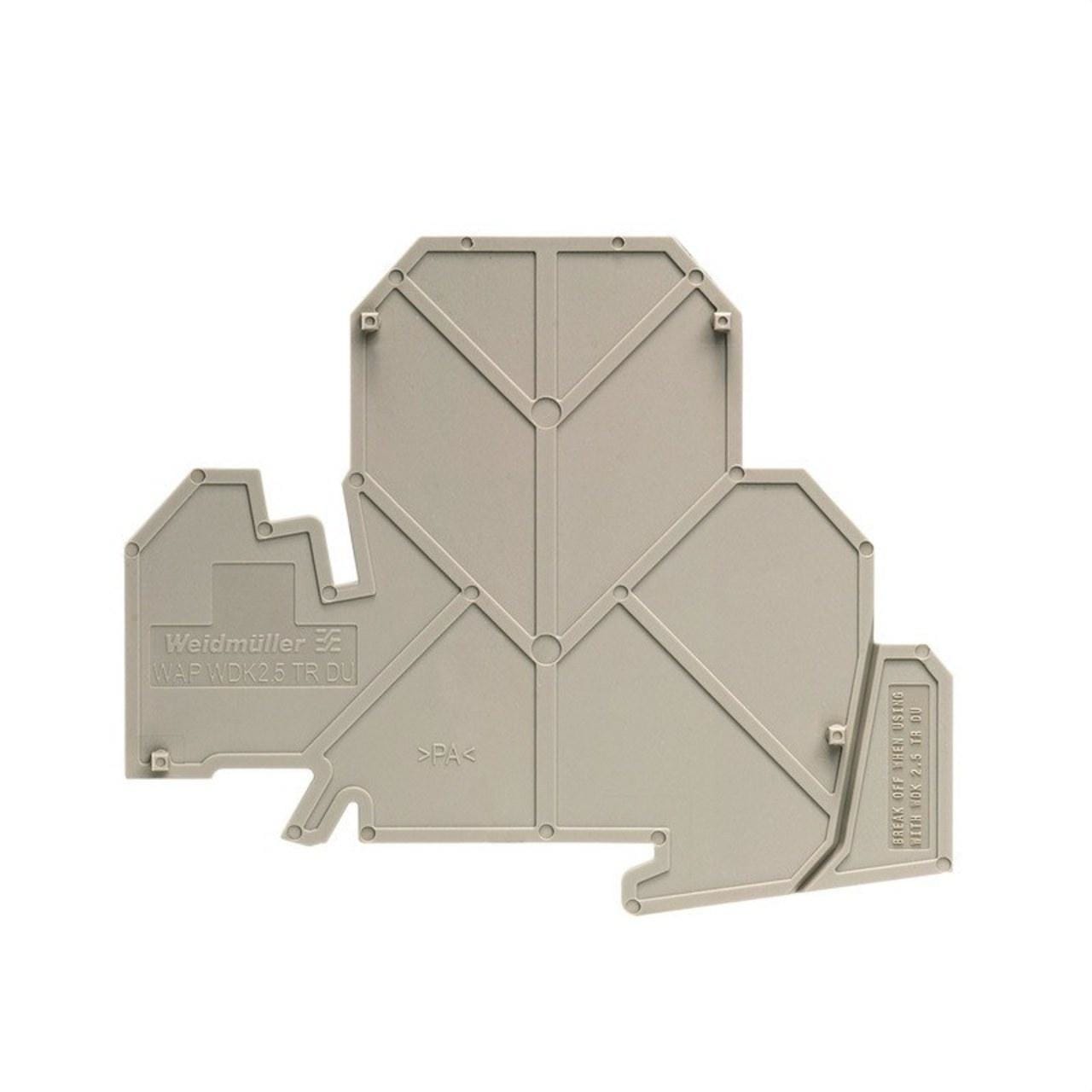 WEIDMULLER - TAPA WAP WDK 2.5N/TR-DU