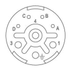 WEIDMULLER - Conector H SAI-M23-BE-L-4/4