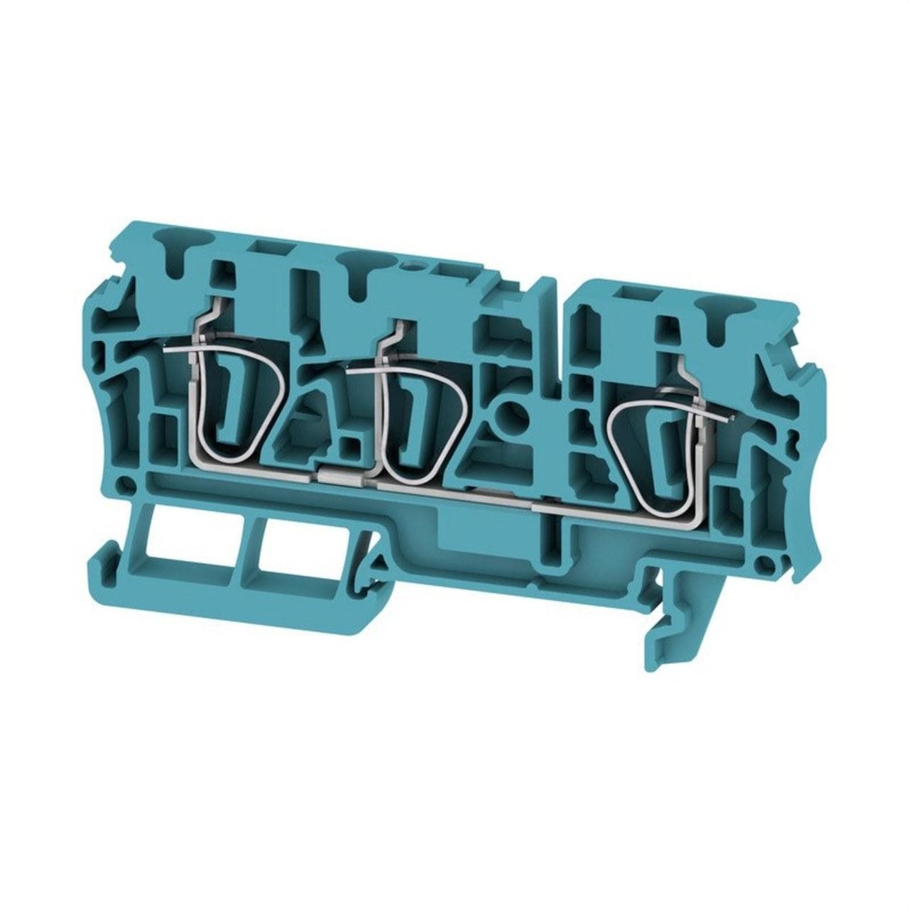 WEIDMULLER - Borne paso ZDU 4/3 AN azul