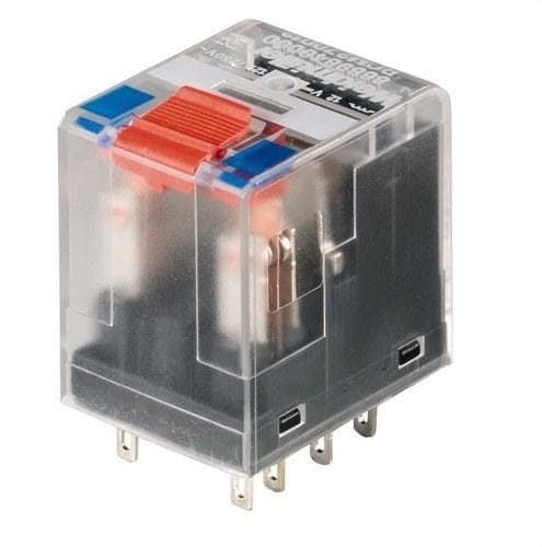 WEIDMULLER - Relé industrial RCM270R24 24VAC 2CO LED