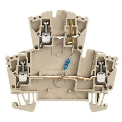 WEIDMULLER - Borne WDK 2,5 LD/GN 1R 24VDC