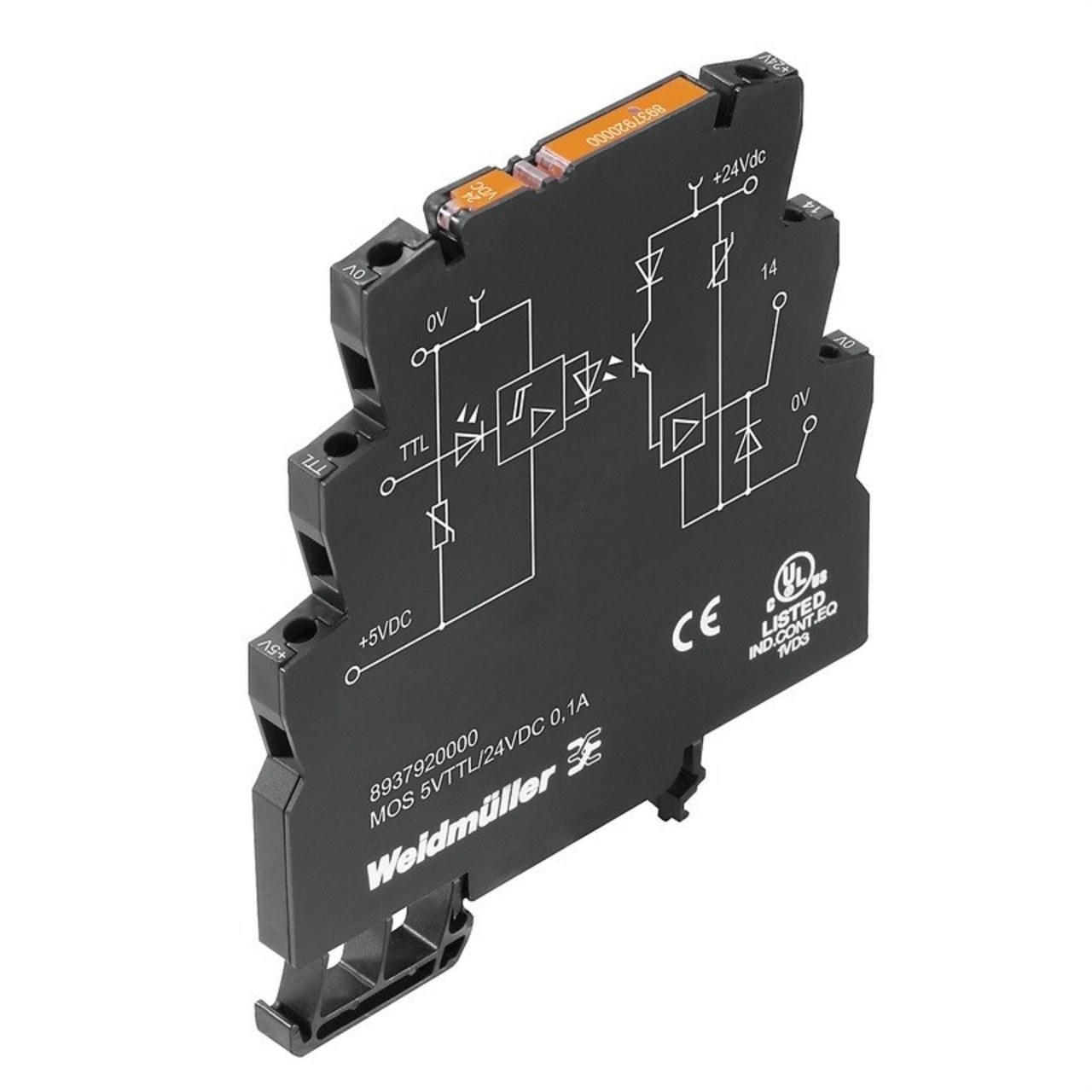 WEIDMULLER - Optoacoplador MOS 5VTTL/24VDC 0,1A