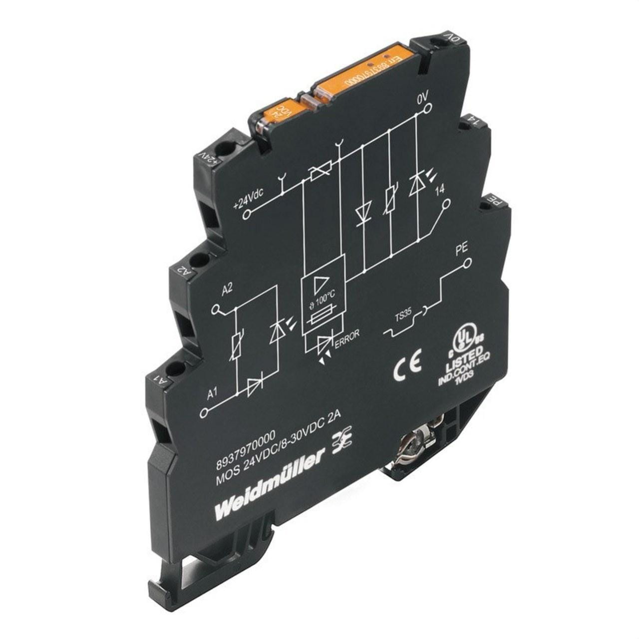 WEIDMULLER - Relé MICROPTO MOS 24VDC/8-30VDC 2A