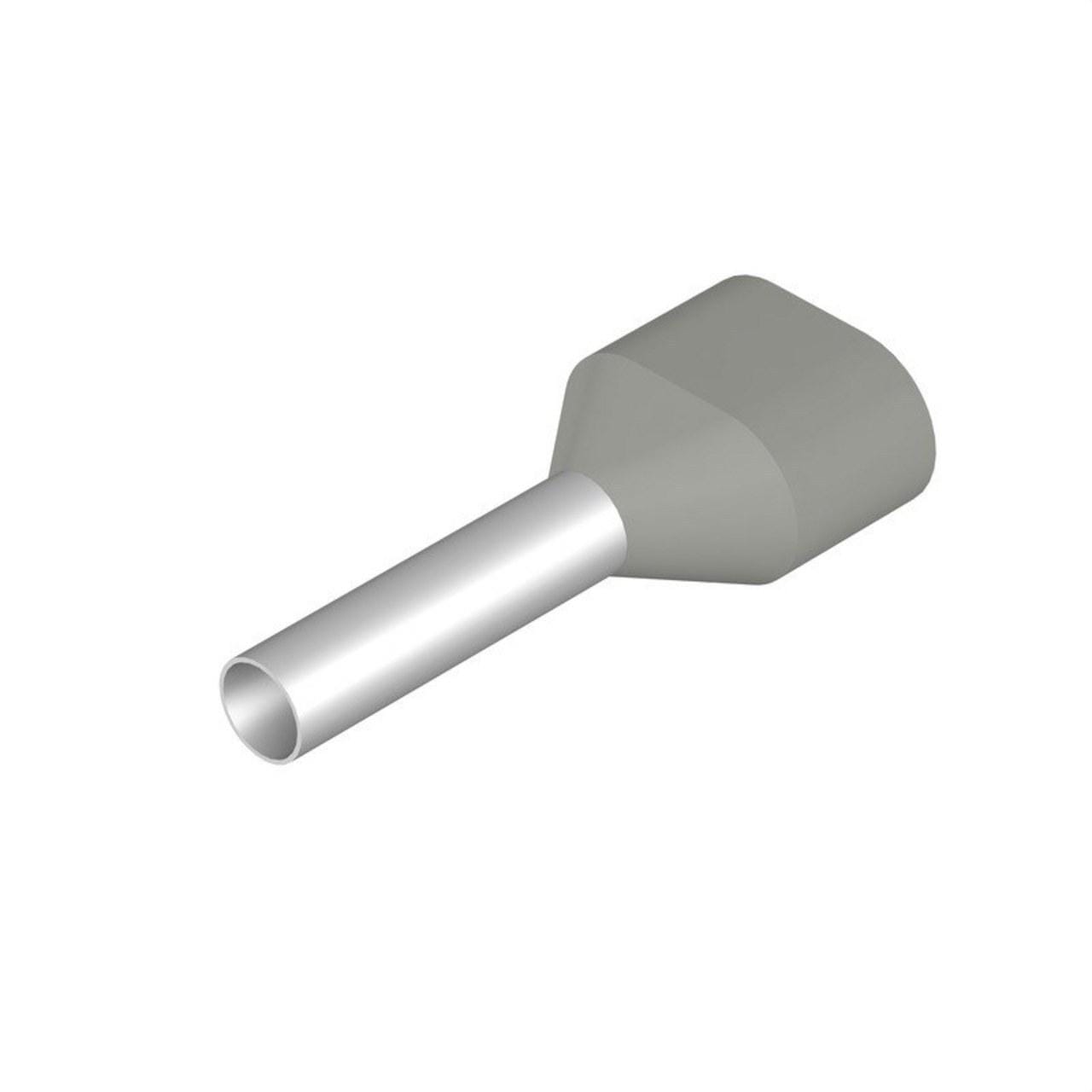 WEIDMULLER - Terminal tubular H2,5/21 ZH gris SV