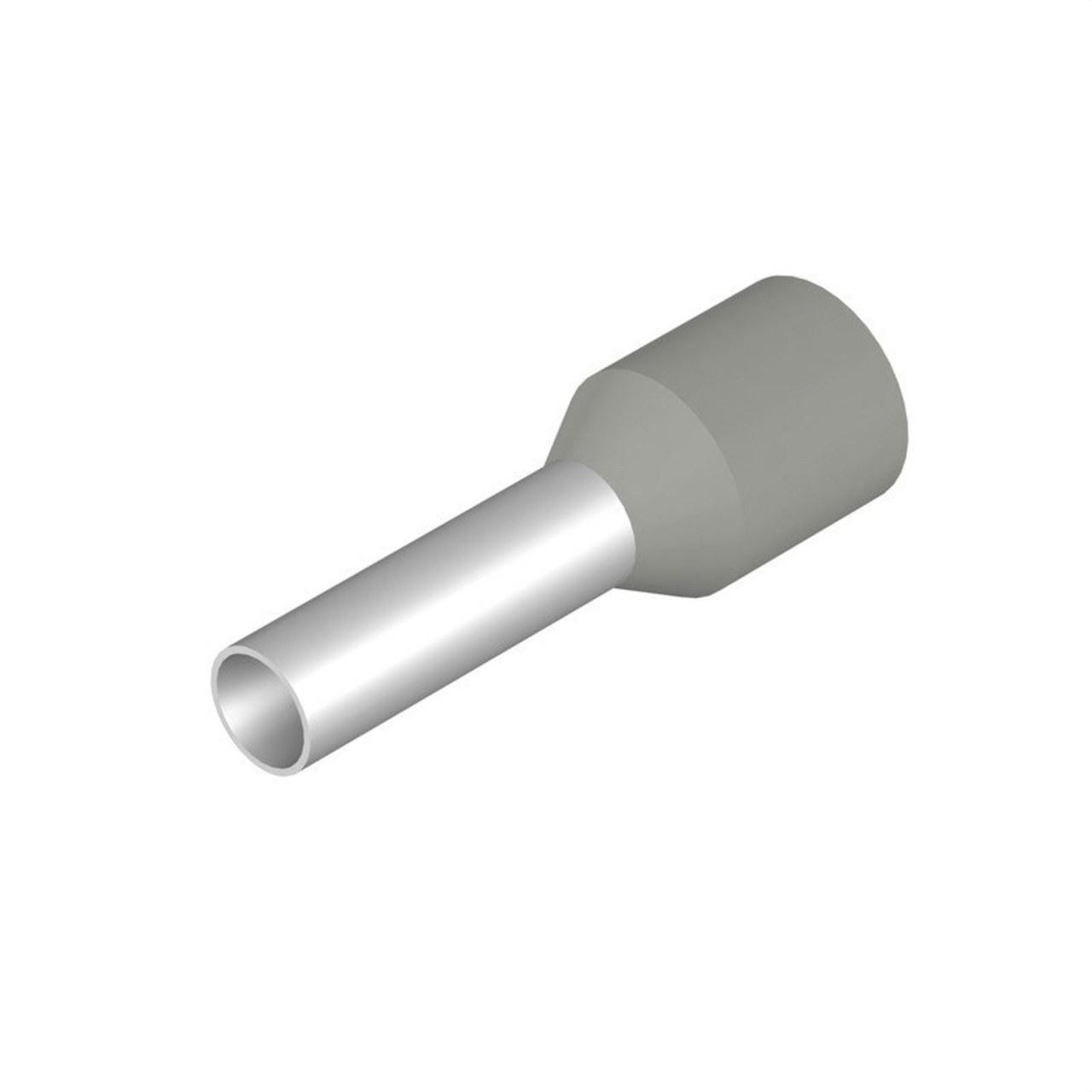 WEIDMULLER - Terminal tubo 2,5mm²/14 gris rollo