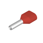 WEIDMULLER - Terminal TWIN aislado H 1.5/16 rojo