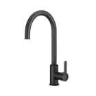 ROCA - Mezclador cocina Mencía caño curvo giratorio negro