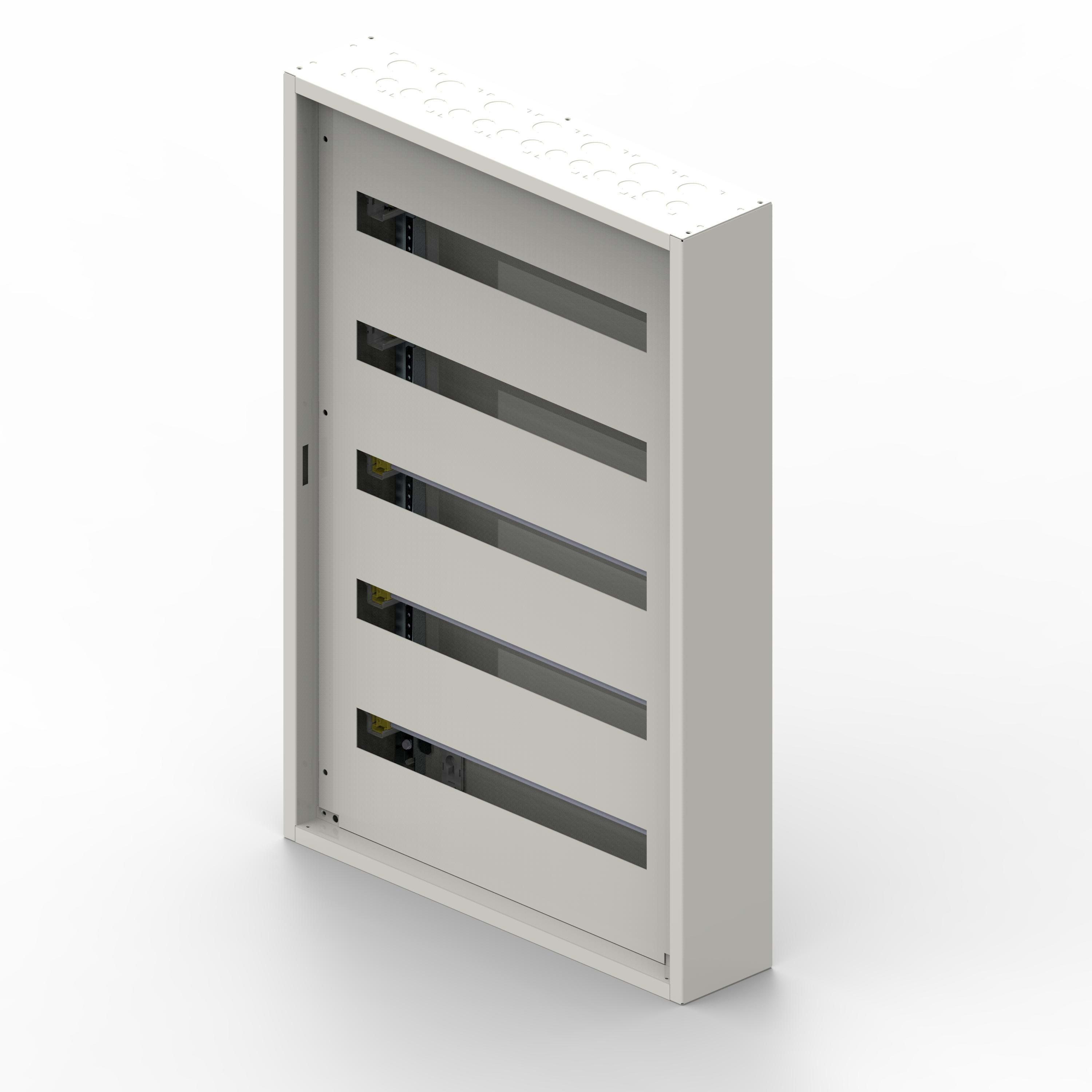LEGRAND - Caja distribución metálica XL³S 160 - totalmente modular - 5 filas de 36 módulos