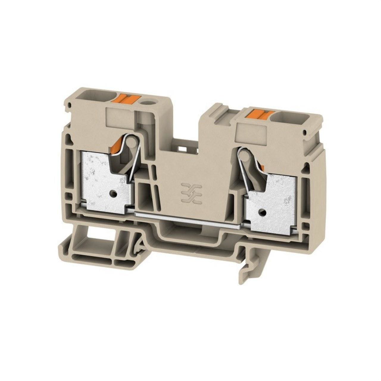 WEIDMULLER - Borne de paso A2C 16 beige oscuro