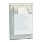 MMCONECTA - Módulo sin magnetotérmico con tapa blanco nieve