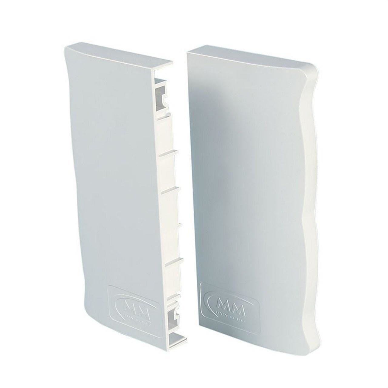 MMCONECTA - Cajetín superficie 80x80mm blanco nieve