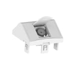 MMCONECTA - Módulo inclinado 45x45 antipolvo conector H - H blanco nieve