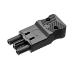 MMCONECTA - Conector H aéreo 3P blanco