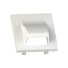 MMCONECTA - Módulo 45x45 para salida cables blanco nieve