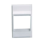 MMCONECTA - Módulo plano Standard con hueco interior de 45x45 blanco nieve