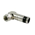 TELEVES - Conector F compresión acodado para cable T100/CXT60