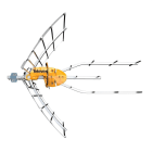 TELEVES - Antena serie ELLIPSE UHF (C21-48) + alimentación colectivo