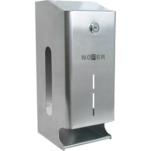 NOFER - PORTARROLLOS DOBLE NOVA INOX BRILLO