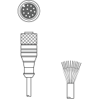 LEUZE - KD S-M12-CA-P1-020