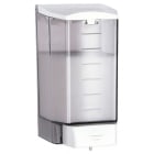 MEDICLINICS - Dosificador jabón universal 1,1l ABS blanco