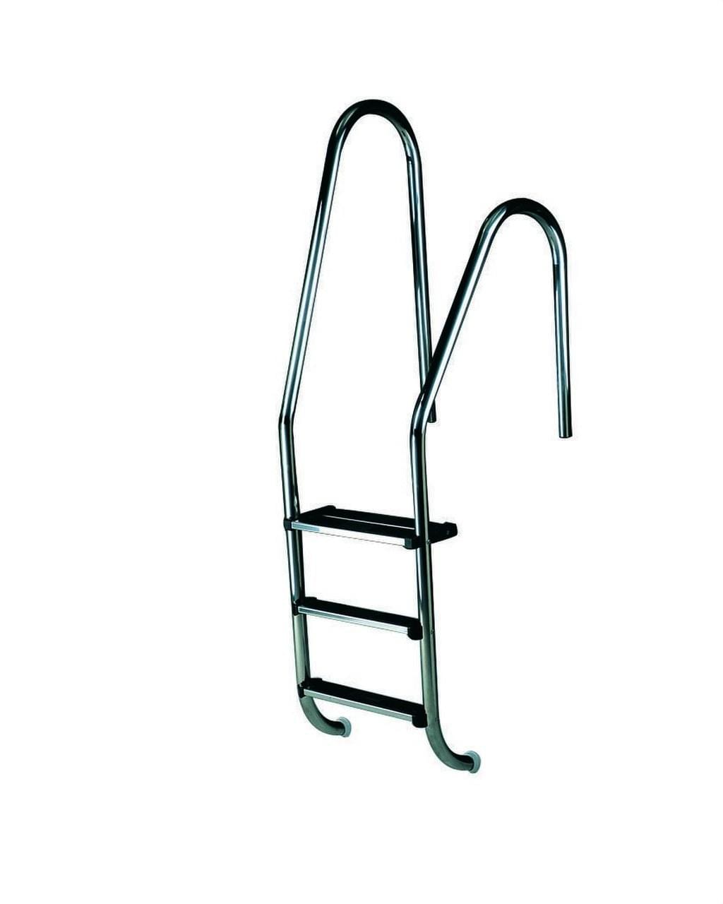 ASTRALPOOL - Escalera stándard AISI316 peldaños 2 LUXE