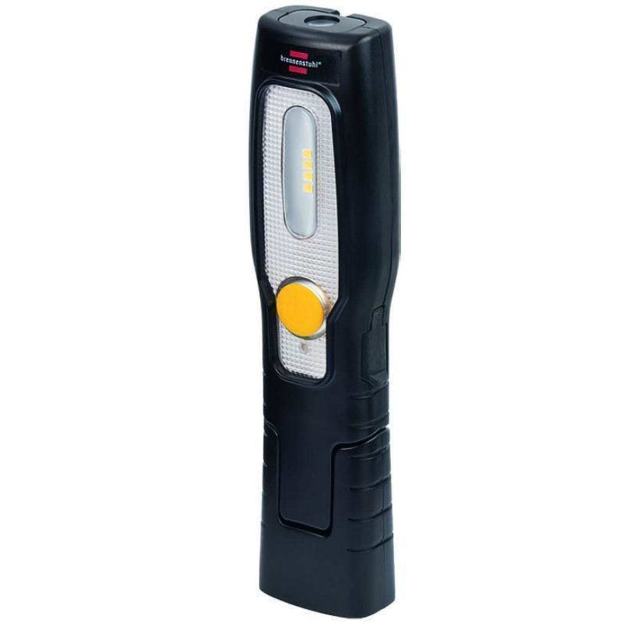 PROIMAN - LINTERNA LED RECARGABLE 210 LUMENES, ARTICULADA, IMÁN, GANCHO COLGAR 12V.