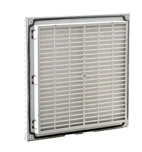 IDE - Rejilla con filtro 255x255x30,5mm dimensión de corte 222x2222mm