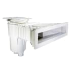 ASTRALPOOL - Skimmer NORM para piscina sin insertos 17,5l blanco