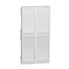 Schneider Electric - Tapa Cuádruple RJ45 S-One polar