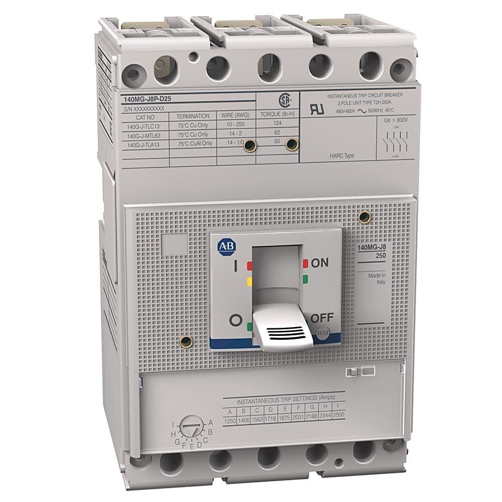 ROCKWELL - DISYUNTOR 140MG-J8P MARCO-J 200A