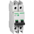 Schneider Electric - Interruptor automático en miniatura MULTI9 C60BP 2P curva C 15A 10kA 480Y/277V UL4