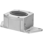 SIEMENS - Adaptador base adecuado para todos los equipos HMI con protección total. Incluye 4 tornillos para su fijación. Color argenta