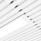 FOSNOVA - Panel NIZZA 3 1858 LED 34W 4K CLD-D-D blanco