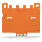 WAGO - Placa anti-tirón naranja