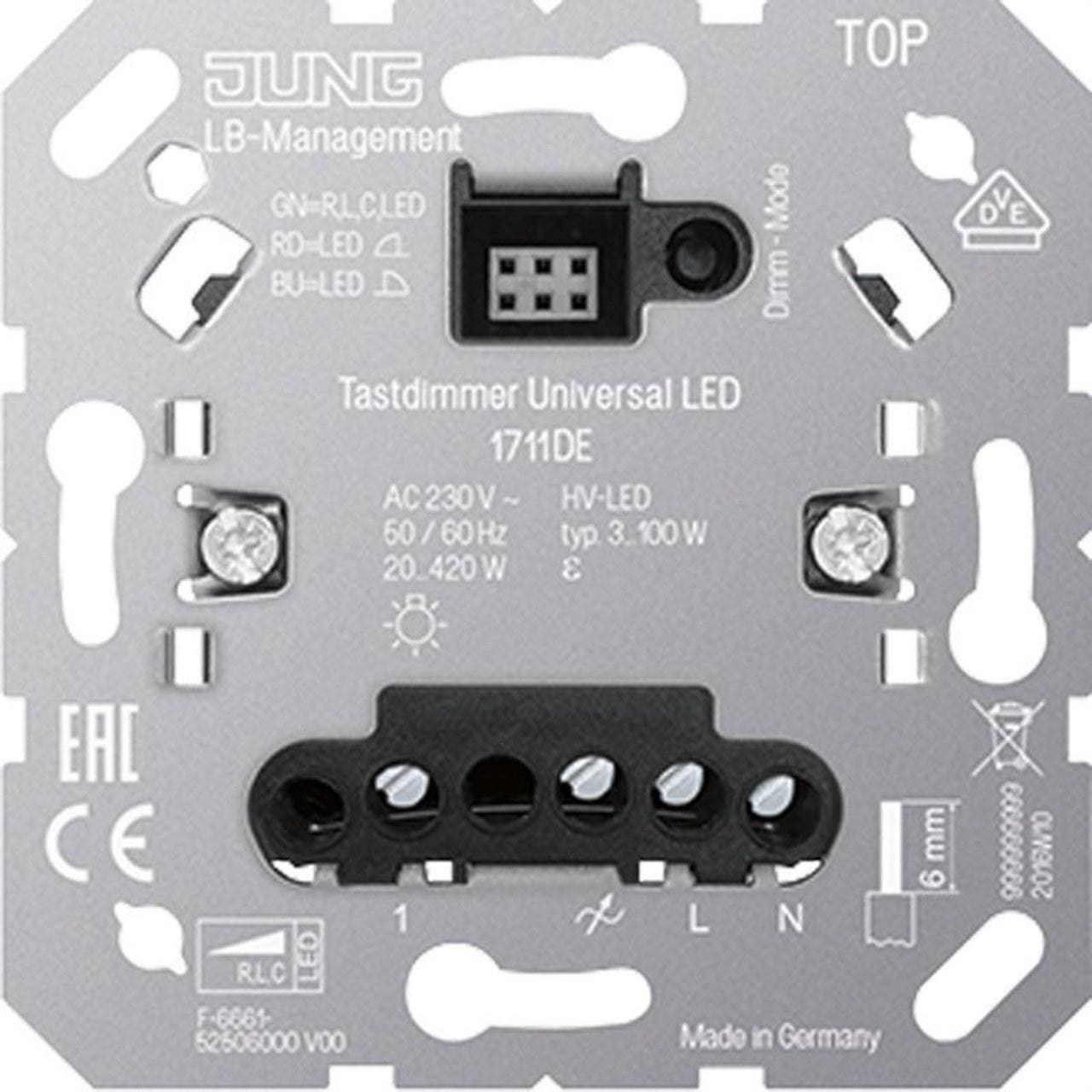 JUNG - DIMMER SENSOR UNIVERSAL PARA LED