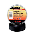 3M MERCADOS ELECTRICOS - Cinta Scotch super 33+33x25 PVC negro