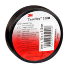 3M MERCADOS ELECTRICOS - Cinta Temflex 1500 19mmx20m PVC negro 0,15m