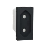 Schneider Electric - Base 2P 10A 1 modulo antracita