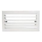 AIRZONE - Rejilla 1 direcciones clip 600x100mm blanco
