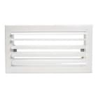 AIRZONE - Rejilla 1 direcciones clip regulación 800x100mm blanco