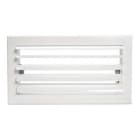 AIRZONE - Rejilla motorizado 1 direcciones clip 800x150mm blanco