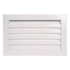 AIRZONE - Rejilla retorno lamas grande clip 200x100mm blanco
