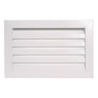 AIRZONE - Rejilla retorno lamas grande clip 300x100mm blanco