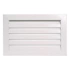 AIRZONE - Rejilla retorno lamas grande clip 400x400mm blanco